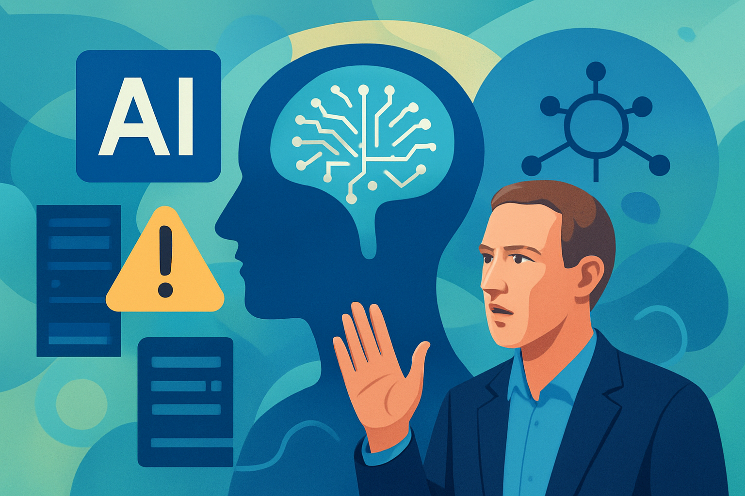 Zuckerberg Critica Regulação de IA e Alerta para Centralização